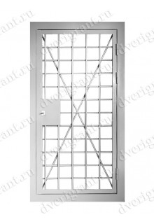 Металлическая бронированная дверь - модель - 01-004