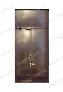 Металлическая бронированная дверь - модель - 01-007