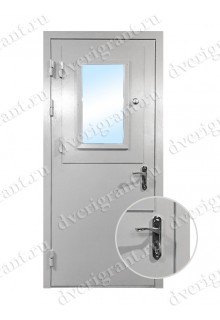 Металлическая нестандартная дверь - модель - 14-005