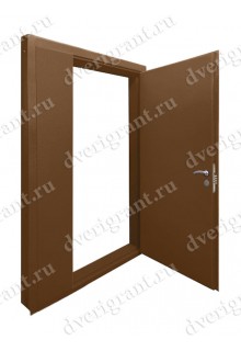 Нестандартная металлическая дверь в квартиру для старого фонда - 25-15