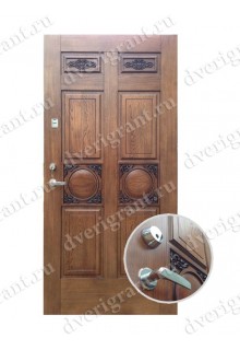 Нестандартная металлическая дверь в квартиру для старого фонда - 25-22