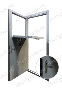 Металлическая дверь для кассовой комнаты - модель 03-002
