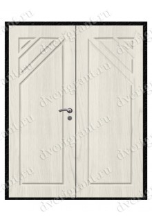 Двустворчатая металлическая дверь 10-031