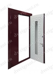 Металлическая дверь - модель - 12-017