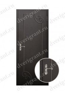 Входная металлическая дверь эконом класса - 21-12