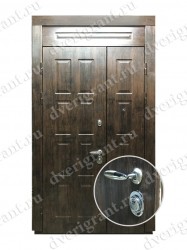 Нестандартная металлическая дверь для старого фонда - 22-28