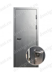 Входная металлическая дверь эконом класса - 21-21