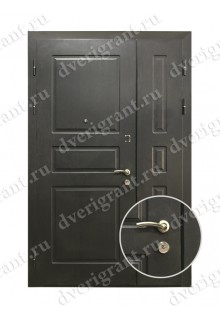 Нестандартная металлическая дверь в квартиру для старого фонда - 13-014