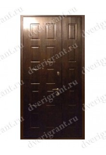 Нестандартная металлическая дверь в квартиру для старого фонда - 17-031